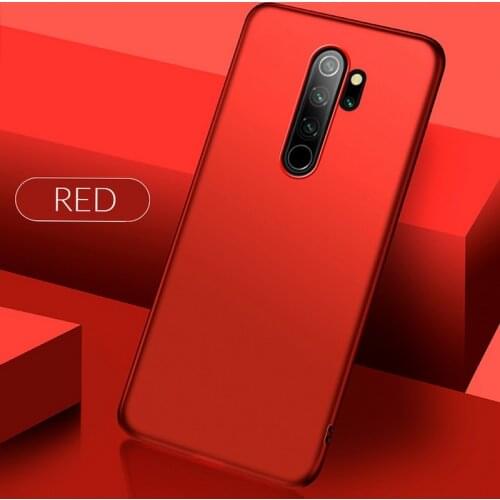 For Xiaomi Redmi 9 9A 9C Note 9S 9 8 Pro 8T 7 Solid Color Style Shockproof Slim Hard Rigid PC Phone Case Cover