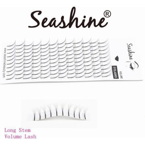 Long Stem Premade Fans Eyelashes Extension Supplies Premade Russian Volume Fans Faux Mink 2D-7D Premade Fans Heat Bonded Lashes