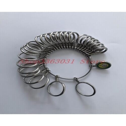 Ring Sizer Gauges Finger Sizer Measuring Ring Tool