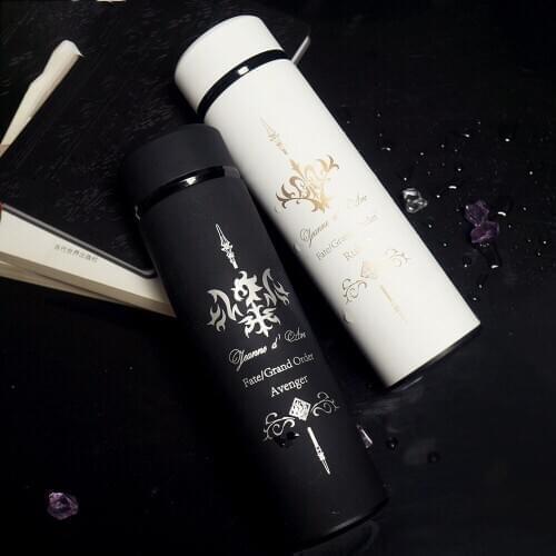 Anime Fate/Grand Order Jeanne d'Arc Alter Men Women Student Cute Water Cup Drinking Vaccum Thermos Bottle Birthday Gifts
