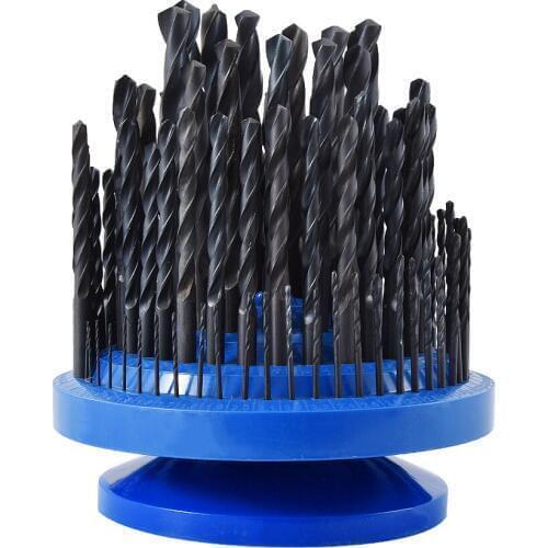 New 100-piece Twist Drill Bits Set M35 High Speed Steel 1-13mm Straight Shank Twist Drill Bit Woodworking Wood Tool For Metal