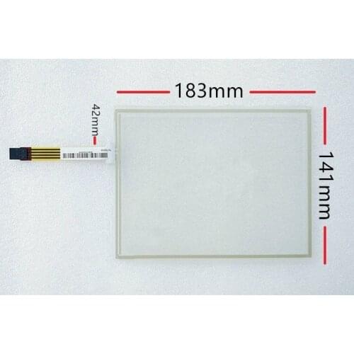 New 8-inch 4-wire touch screen is suitable for AT080TN52V.1 industrial industrial control screen 183*141mm