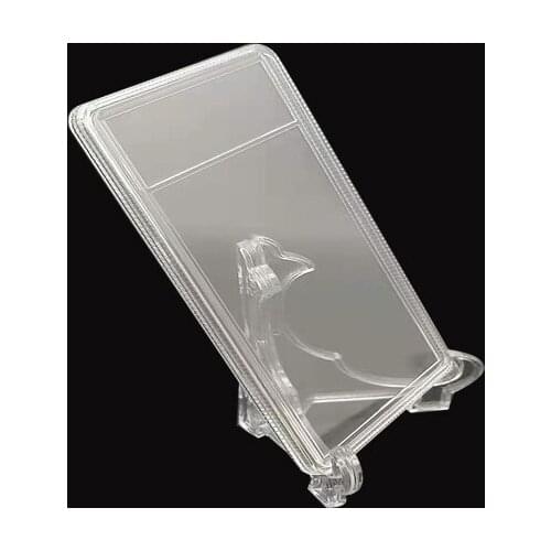 Transparent rectangular box without graphics