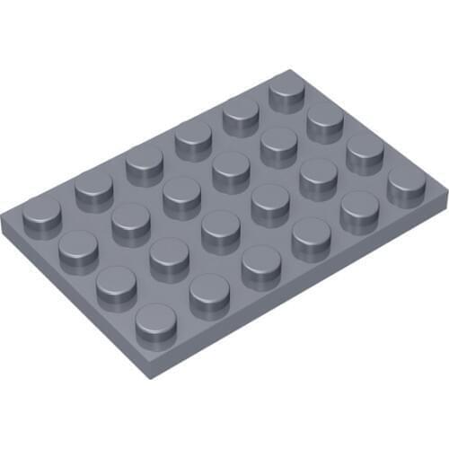 BuildMOC Assembles Particles 3032 4x6 Building Blocks City DIY Creative Bricks Bulk Model Figures Educational Kids Toys All