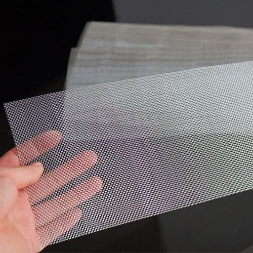 Universal 1PCS Mesh Front Fix Mesh Repairing Mouldings Car Bumper Stainless Steel Grille Net Panels Glue Plastic Repair Fix