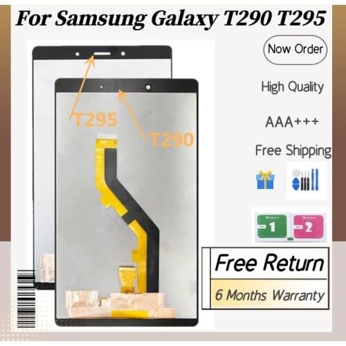 High Quality For Samsung Galaxy Tab A 8.0 2019 SM-T290 SM-T295 T290 T295 LCD Display Touch Screen Digitizer Assembly Replacement