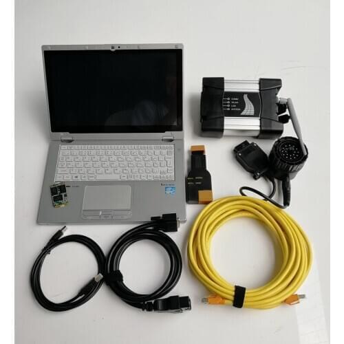 Wifi Icom Next V12.2020 Software ISTA-D 4.24 ISTA-P 3.67 in 1TB mini SSD and Auto Used Diagnostic laptop CF-AX2 I5 4G