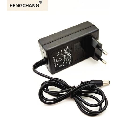 21v Lithium Battery Charger 1A for 18v Electric Drill Intelligent Power Adapter EU US Plug Transformer HENGCHANG Dropshipping