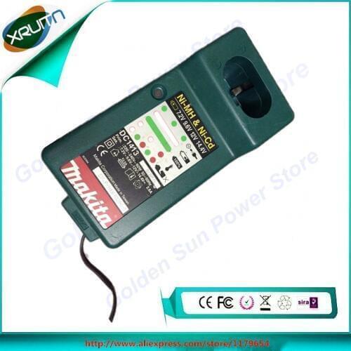Free Shipping Used Original Power tool battery charger for Makita DC1413 7.2v-14.4v DC7100, DC711, DC9700,DC9710,DC18RA