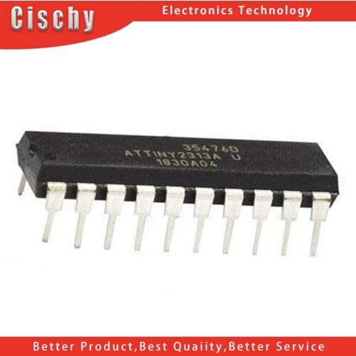 5pcs/lot ATTINY2313A-PU DIP20 ATTINY2313-PU DIP ATTINY2313A 2313A-PU DIP-20 new and original IC In Stock
