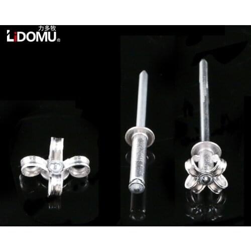 30/50pcs Aluminium Blind Rivet Pop Pulling Rivets 3.2 4.0 5.0mm Aluminum Rivet