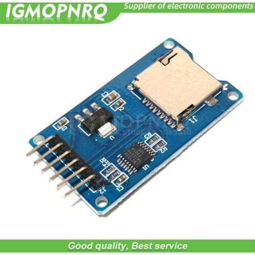 5pcs card mini TF card reader module SPI interfaces with level converter chip for arduino