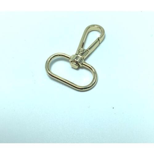 50pcs 4.5cm x 2.5 cm (1inch inside) swivel clasp swivel hooks Gold