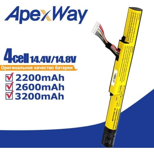 Apexway L12L4K01 L12S4E21 L12M4E21 L12S4K01 L12M4K01 Laptop Battery for Lenovo Ideapad Z400 Z400S Z400A Z400T Z510 Z510A Z500