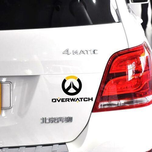 Aliauto Car-styling Over Watch Car Sticker and Decal Accessories for Volkswagen golf 7 polo Renault peugeot ford focus Honda