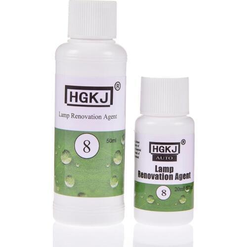HGKJ-8 Car Headlight Restoration Kit Auto Headlight Repair Refurbishment Agent Fluid Car Polishing Car Care