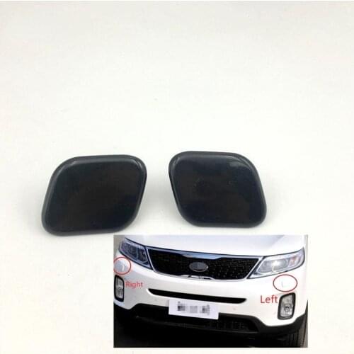 For KIA Sorento 2013 2014 HeadLights Headlamp Washer Nozzle Cover Cap 986812P500 986912P500