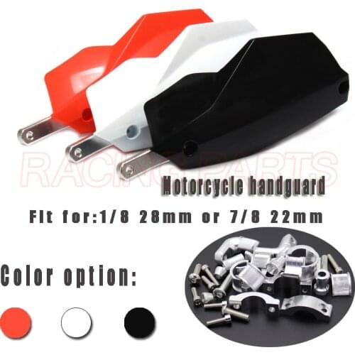 Motorcycle Handguard Hand Guard Protector for 22mm 28mm Handlebar for CR CRF YZ YZF WR KX KXF KLX KTM SX EXC XCW MX Dirt Bike