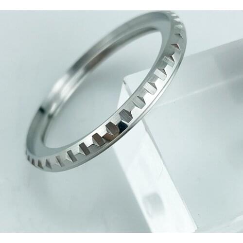 NEW SKX007/SRPD LX Line Style Bezel Silver Brushed+Polished 316L Stainless Steel