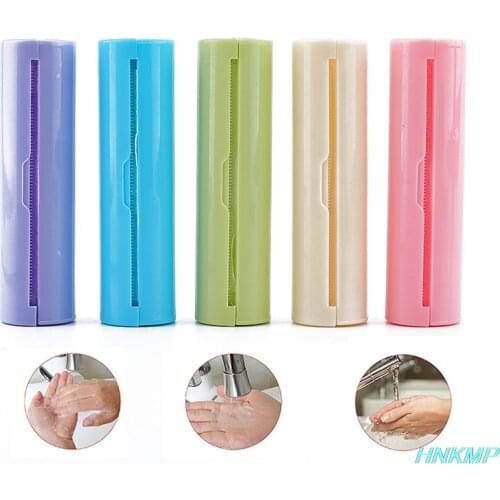 Pull Type Hand Wash Soap Paper Portable Travel Disposable Scented Roll Tissue Flakes Slice Bath Skin Care