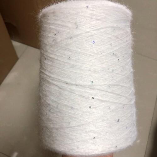 Destock 90% Discount пряжа 50g/Ball / Mohair Sequins Yarn DIY Knitting Wool Sweaters, coats, socks, hats yarn