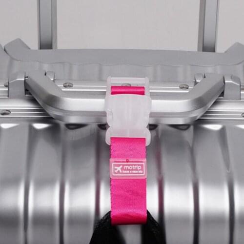 Adjustable Luggage Straps Nylon Luggage Accessories Hanging Buckle Belts Suitcase Bag Straps Belt Lock Hooks Travel