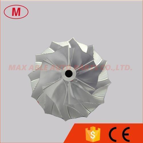 RHF5H 40.40/56.00mm 6+6 blades high performance turbo Billet/milling/aluminum 2024 compressor wheel for VB7/VB9/17201-58060