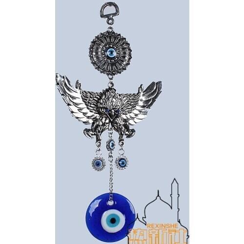 Turkey blue eyes ornaments Muslim peace Eagle Pendant hanging "evil evil eye Pendant