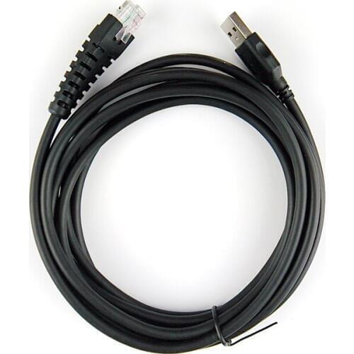 2pcs BarCode Scanner USB Cable 3M(10ft) USB Cable For CINO F680 F780 Scanner USB Interface Cable