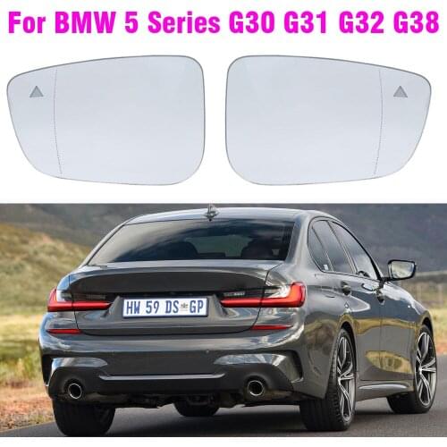 Heated Blind Spot Warning Wing Rear Mirror Glass For BMW 3 Series G20 G21 5 Series G30 G31 G32 G38 7 Series G11 G12