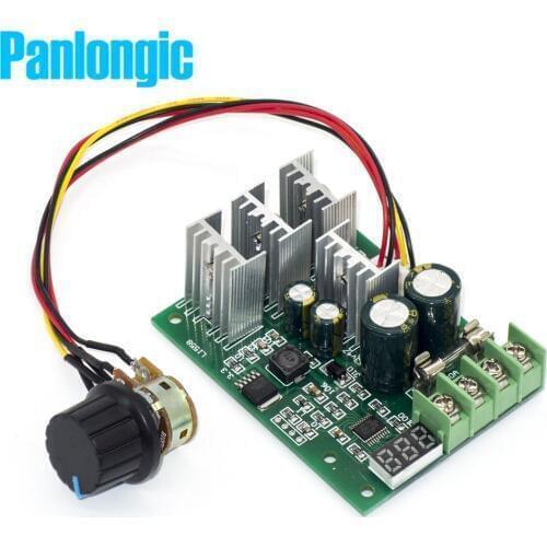 LCD Digital Display DC6-60V 30A DC Motor Speed Control PWM Controller 12V 24V 48V 60V