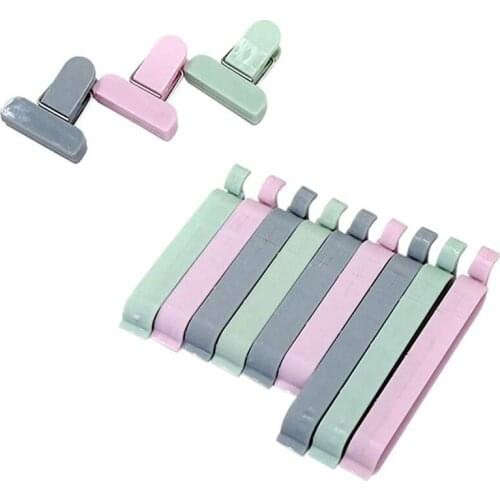 12 Pcs Sealing Chips Food Bag Storage Clips Colorful for Snack and Tea Bags Sandwich Kitchen Clips Potato Chips Sturdy