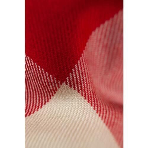 100cmx150cm Ecossaise Plaid Fabric Tartan Scottish Polyester Viscose Cotton Yarn Twill Pleated Skirt Uniform Red Bone 230-2