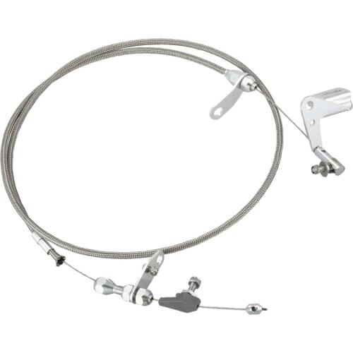 727 Stainless Braided Transmission Kickdown Cable Detent for Plymouth Car Accessories, Perfect Replacement for the Old One