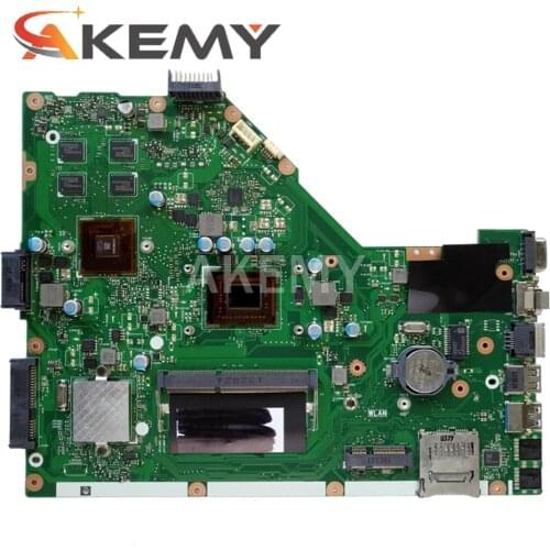 AKemy X55VD For ASUS X55VD X55V X55C X55VDR Laptop motherboard I3-2350M CU REV.3.1 with graphic card Mainboard test good 2GB