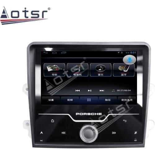 Car Multimedia Player Stereo GPS DVD Radio Audio Navi Android Screen for Porsche Cayman Boxster 718 981 2012 2013 2014 2015 2016