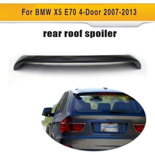 Car Rear Roof Window Spoiler Lip Wing for BMW X5 E70 4 Door 2007 - 2013 Car Styling FRP