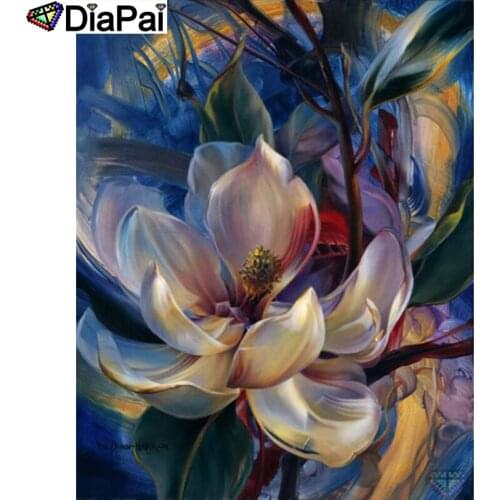 DIAPAI Diamond Painting 5D DIY 100% Full Square/Round Drill "Flower landscape" Diamond Embroidery Cross Stitch 3D Decor A23080