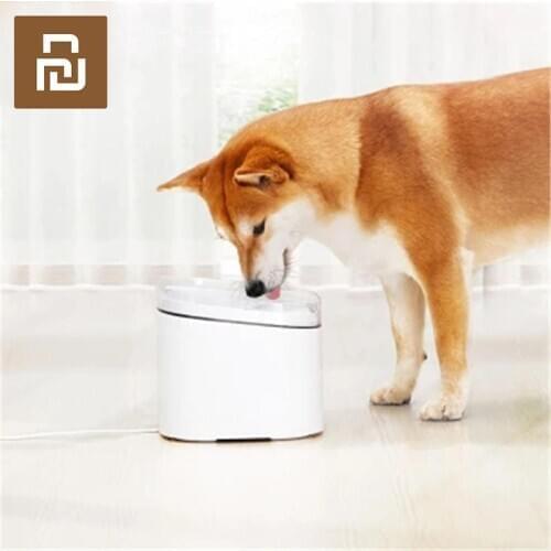 Xiaomi Mijia Creative Simple Pet Water Dispenser For Small Large Dogs Puppy Cat Drinking Bowl Home Pet Dog Feeders Pet Products