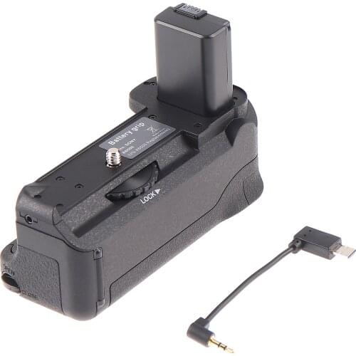 FOTGA Vertical Power Battery Grip Handle Holder Pack with Cable for SONY A6500