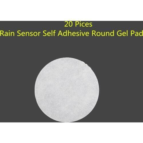 20P Front Windshield Rain Sensor Car Glass Glue Stickers Self Adhesive Round Gel Pad Fit F02 F25 F01 F11 F25 A3 S3 A4 A6 Q3 Q5