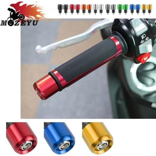 FOR 2001 Yamaha YZF R6 Handlebar Grips Caps handlebar Ends 22mm Motorcycl Accessories