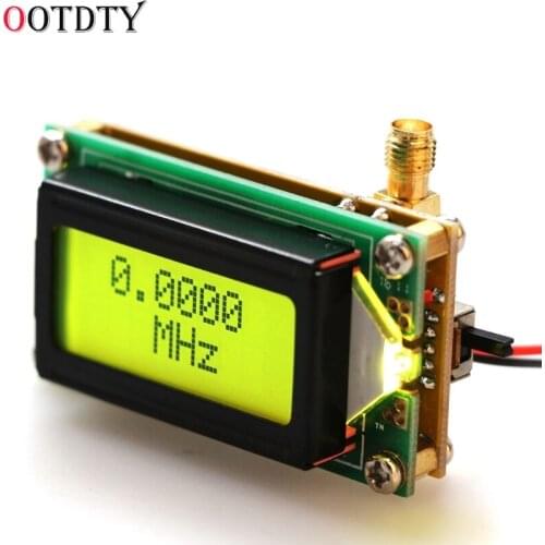 OOTDTY DIY High Accuracy And Sensitivity 1-500 MHz Frequency Meter Counter Module Hz Tester Measurement Module LCD Display