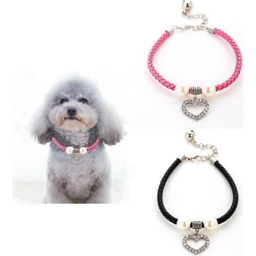 Cat Collar with Bell Collar for Cats Kitten Puppy Leash Collars for Cats Dog Chihuahua Pet Cat Collars Leashes Lead Pet Supplies