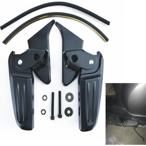 Motorcycle Footrests For Vespa Prima 125 150 SPRINT Primavera Rear Foot Rests Passenger Extensions Extended Footpegs Adapter