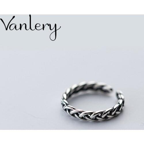 Romantic Charming Open Chains Ring for Women Vintage Boho Party Rings Gothic Punk Jewelry Gifts for Girls