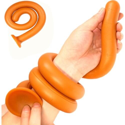 Super Long Silicone Butt Plug Anal Dildo Anus Masturbator Dilator Prostate Massage Anal Plug Adult Sex Toys For Men Woman Gay