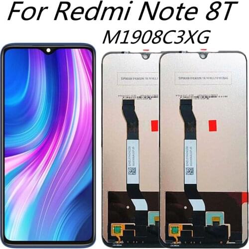 For Xiaomi Redmi Note 8T LCD Display Touch Screen Digitizer Assembly Replacement FOR Redmi Note8T LCD M1908C3XG