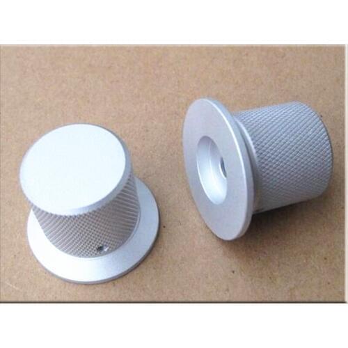 1 piece 38mm knob for amplifier pre amplifier Volume potentiometer knob Screw fixing