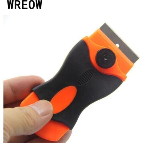 1Pc Remover Glue Sticker Scraper Window Ceramic Glass Oven Razor Scraper Blade Auto Film Sticker Removal Tool